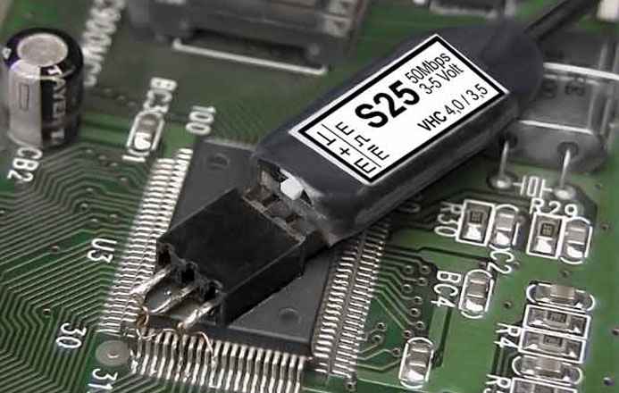 Anwendung mit optischem Sensor S25 im Detail